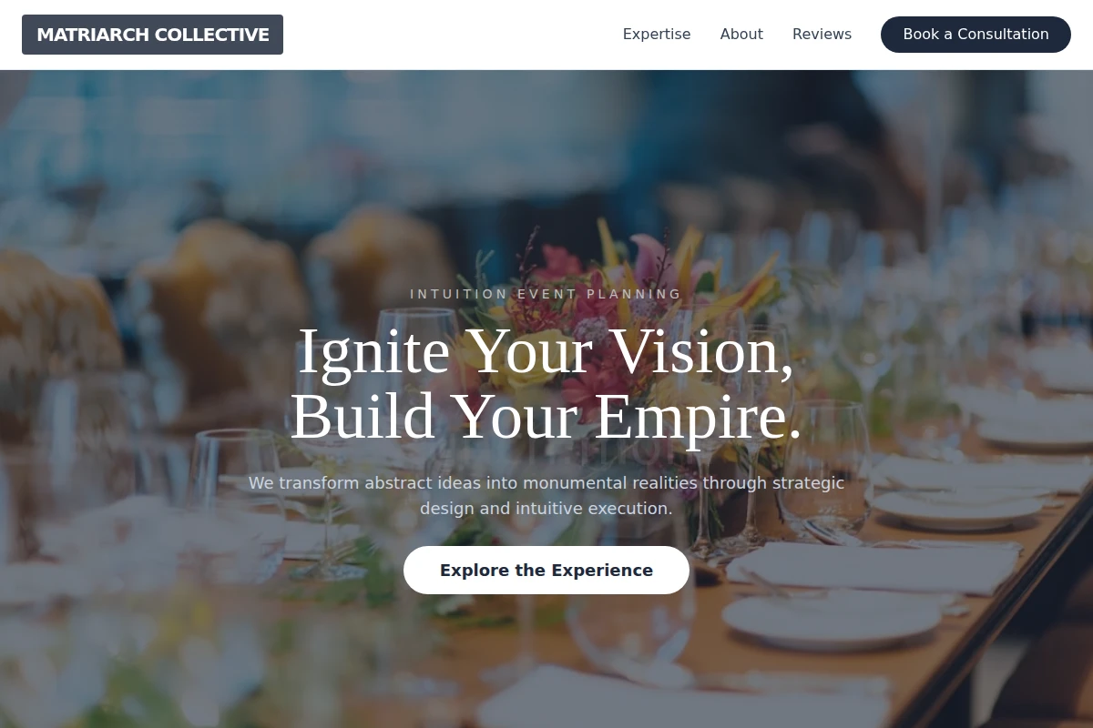 Intuition Event Planning